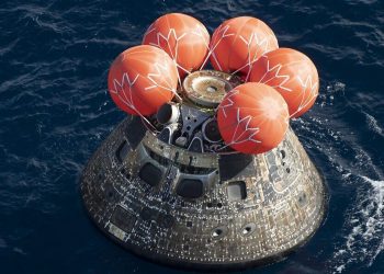 El ESM, construido por Airbus, ha llevado con éxito a Orion de forma segura alrededor de la Luna y de regreso a casa
