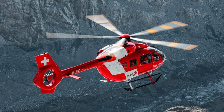 Suiza encarga 12 helicópteros H145 de cinco palas para el servicio de rescate
