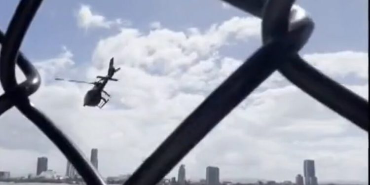 Accidente de helicóptero