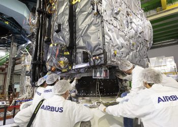 Airbus se dispone a enviar el satélite JUICE a Kourou para su lanzamiento hacia Júpiter en abril