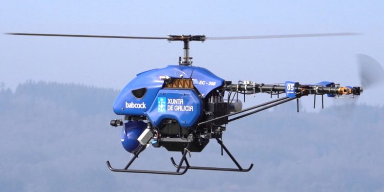 Babcock mejorará los servicios públicos de la Xunta con drones