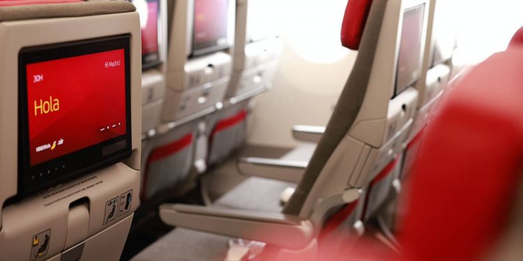 Iberia estrenó su nuevo A350 Next