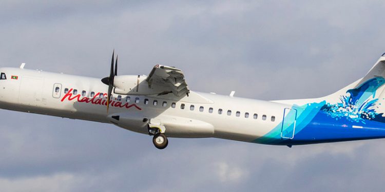 Un ATR de Maldivian