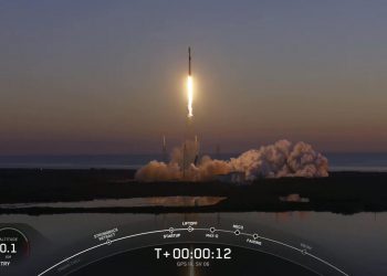 Un Falcon 9 de SpaceX lanzó la misión GPS III Space Vehicle 06