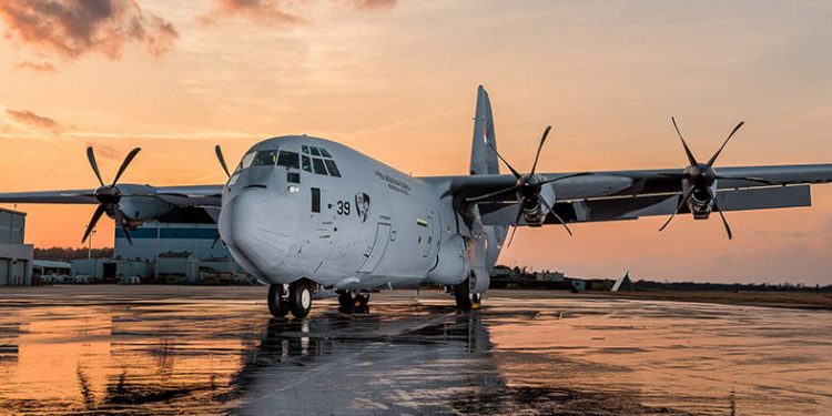 Lockheed Martin entregó el primer C-130J-30 Super Hercules a la Fuerza Aérea de Indonesia