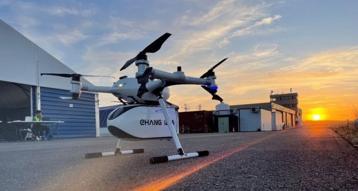EHang y CATEC culminan el proyecto BAUD sobre misiones logísticas con drones