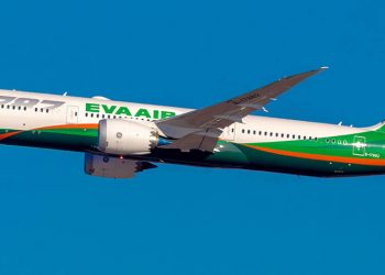 EVA Air refuerza su flota con cinco aviones 787-9 Dreamliner más