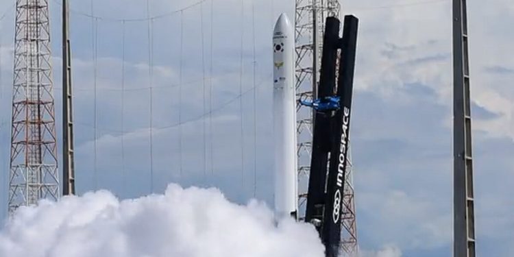 La surcoreana Innospace lanzó su cohete de prueba HAMBIT-TLV