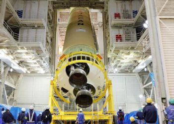 JAXA prepara para este martes el lanzamiento de su cohete H3 con el satélite ALOS-3 a bordo