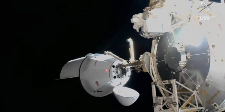 La nave de carga Dragon de SpaceX