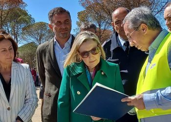 La secretaria de Estado de Defensa supervisó los avances del proyecto CEUS