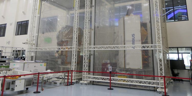 Los satélites Sentinel 2C, 2D y 6B, ya construidos, esperan de forma segura el momento de su lanzamiento