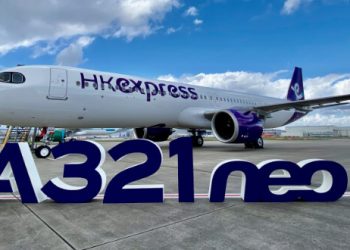 Primer A321neo de HK Express