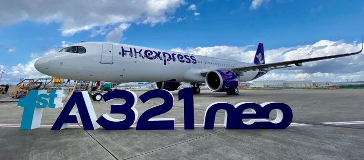 Primer A321neo de HK Express