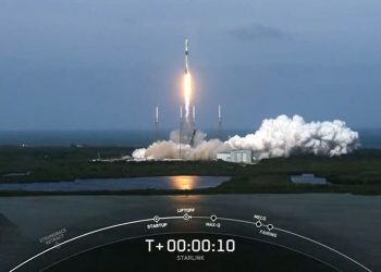 SpaceX lanzó al espacio otros 56 satélites Starlink