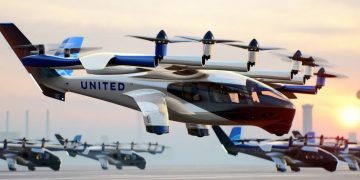 United Airlines y Archer lanzan la primera ruta comercial de taxi aéreo eléctrico en Chicago 