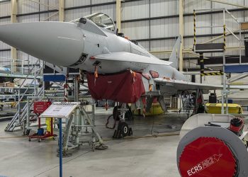 Leonardo entrega a BAE Systems el primer radar ECRS Mk2 para la flota Typhoon del Reino Unido