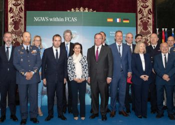Los ministros de Defensa de España, Francia y Alemania impulsan en Madrid el FCAS/NWGS