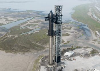 Starship, de SpaceX, preparado para su lanzamiento