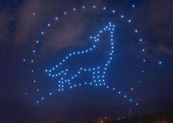 Dinamarca estrena los espectáculos de luces con drones de la mano de la española Umiles en The Ocean Race 2022-23
