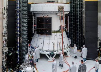 La Nasa realiza pruebas acústicas del Módulo de Servicio Europeo de Artemisa II