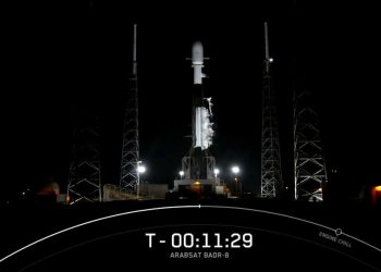 SpaceX interrumpió a última hora el lanzamiento del satélite BADR-8 de ArabSat