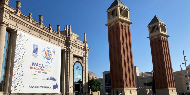 Aena acoge en Barcelona a la WAGA