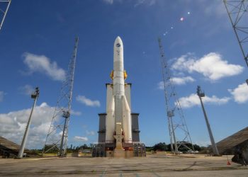 El Ariane 6 se muestra por primera vez en la plataforma de lanzamiento