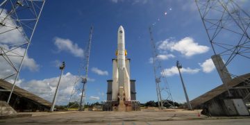 El Ariane 6 se muestra por primera vez en la plataforma de lanzamiento