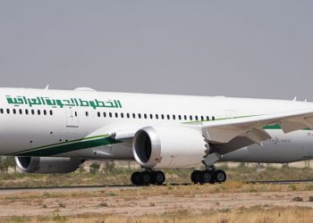 Iraqi Airways recibe su primer Boeing 787 Dreamliner