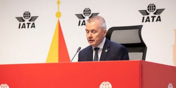 Willie Walsh, director general de la IATA, en la Asamblea General