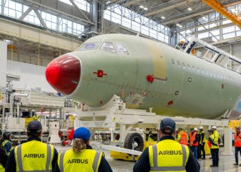 Airbus inaugura una nueva línea de producción de A320 en Francia