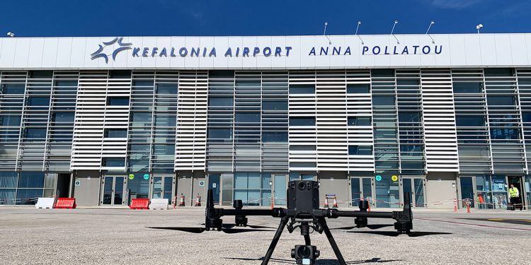 Greece operations by canard drones