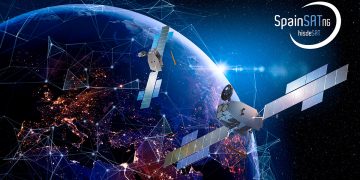 Hisdesat enciende la antena activa de transmisión para los satélites SpainSat NG