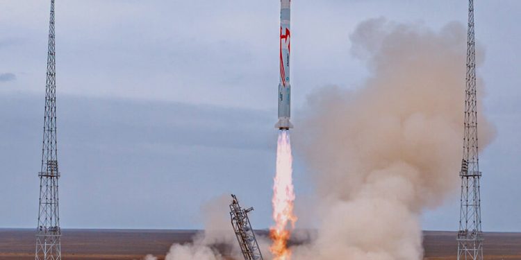 La china Landspace logra alcanzar la órbita con un cohete de metano