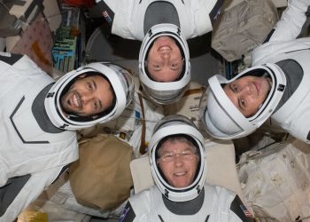 Cuatro astronautas se disponen a regresar a la Tierra desde la ISS