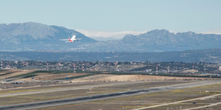 Despegue avion Barajas