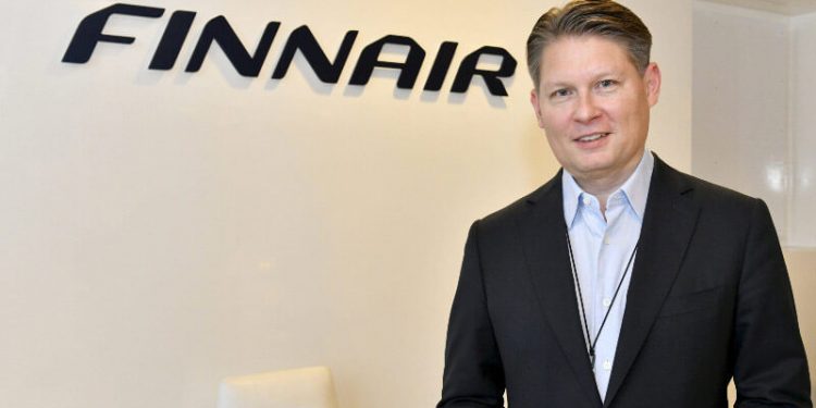 El CEO de Finnair, Topi Manner,