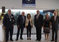 La ministra en funciones interviene en la reunión del Comité de Dirección Ministerial en el Centro de Satélites de la Unión Europea.
