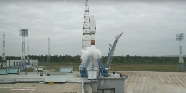 Lanzamiento Rusia Luna 25.