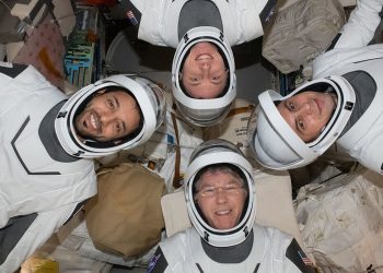 Los cuatro astronautas de la Crew-6 preparan el regreso a la Tierra desde la ISS