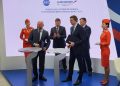 Aeroflot y Rostec firman un acuerdo de arrendamiento para 52 aviones rusos