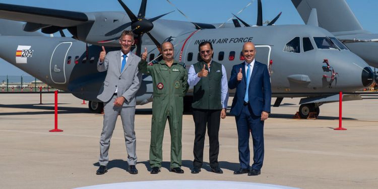 Airbus entrega el primer C295 a la Fuerza Aérea de la India