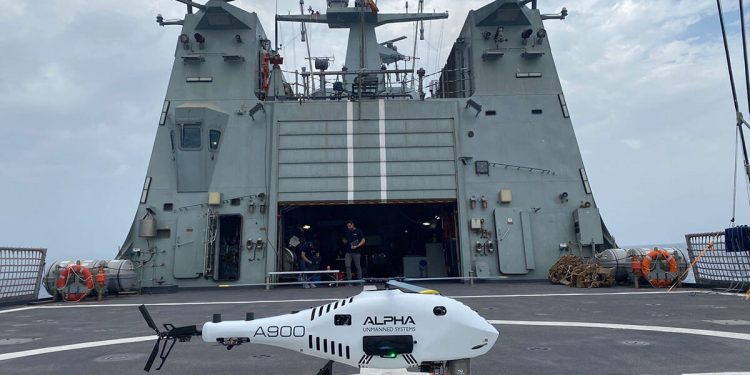 Alpha Unmanned Systems integra sus drones en los sistemas de combate de la Armada Española