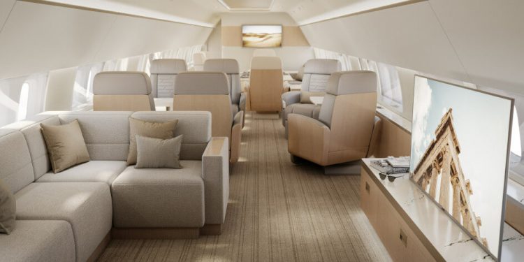 Boeing Business Jets presenta selecciones de cabina premium para aviones VIP
