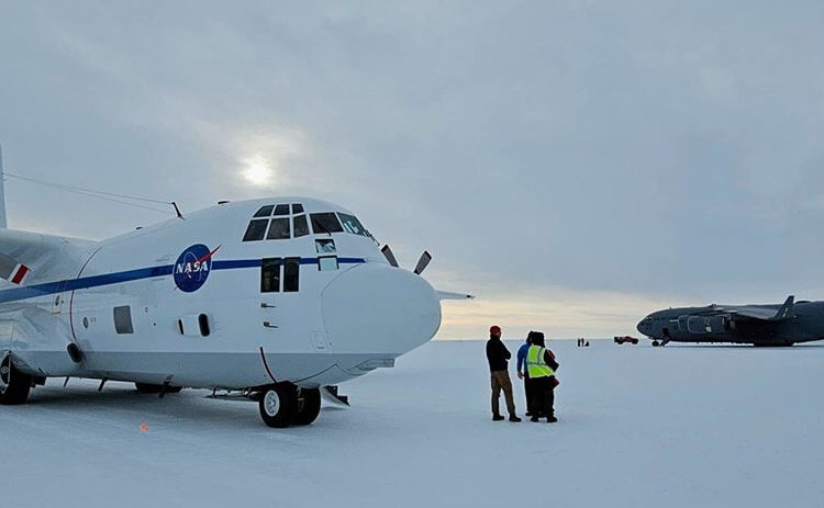 El C-130 de la Nasa realiza el primer vuelo a la Antártida para la misión en globo GUSTO