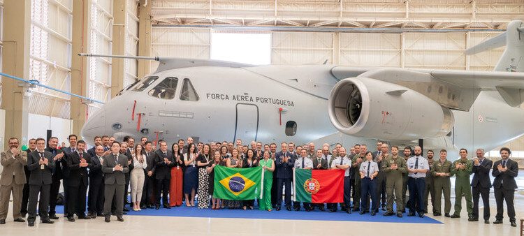 El primer KC-390 Millennium en la configuración OTAN entra en el servicio de la Fuerza Aérea Portuguesa