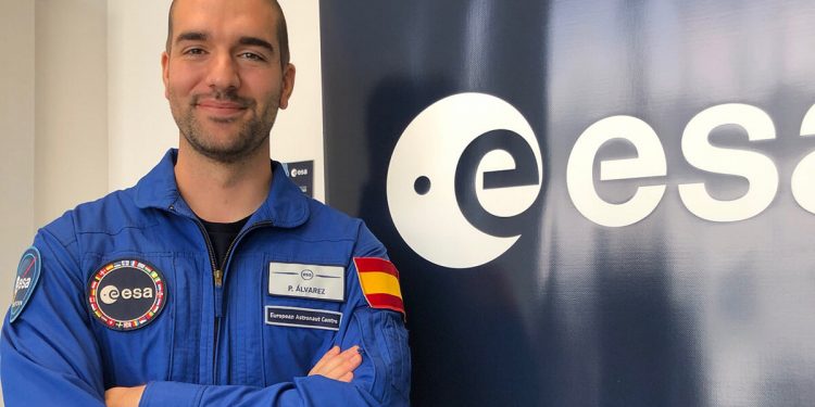 Pablo Álvarez, astronauta de la ESA