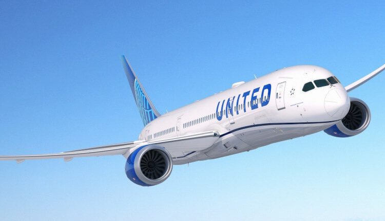 United Airlines encarga 50 aviones Boeing 787 Dreamliner con otras 50 opciones más