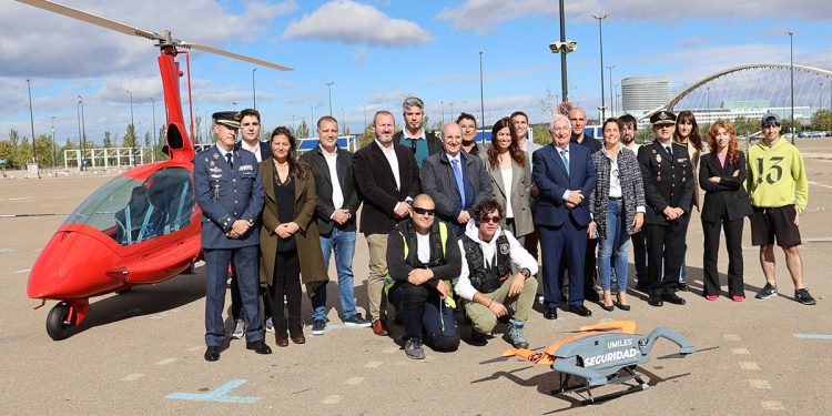 Zaragoza, epicentro de las pruebas de integración de drones en el proyecto U-ELCOME